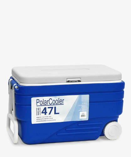 צידנית קשיחה עם גלגלים 47 ליטר Polar Cooler מבית OUTDOOR