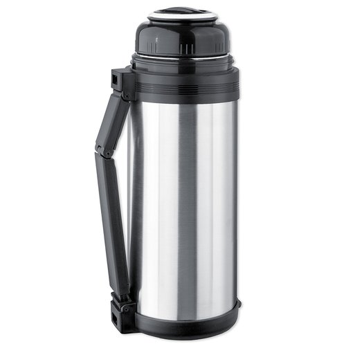 תרמוס גדול לשתיה חמה וקרה שומר חום 24 שעות ISOSTEEL 1,8L 
