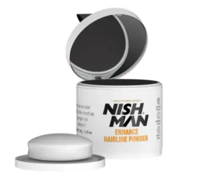 פודרה לכיסוי שורש לבן ושיער דליל NISHMAN 10g