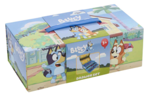 מזוודת ציור וצביעה 3 קומות בלואי Bluey