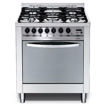 ‏תנור משולב כיריים Lofra Professional 70 MS76MF/CI