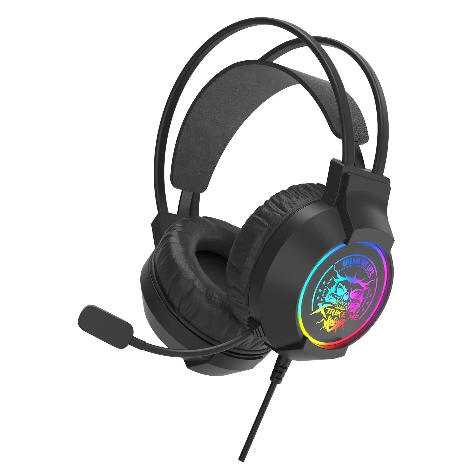 אוזניות גיימינג חוטיות XtrikeMe GH-516 