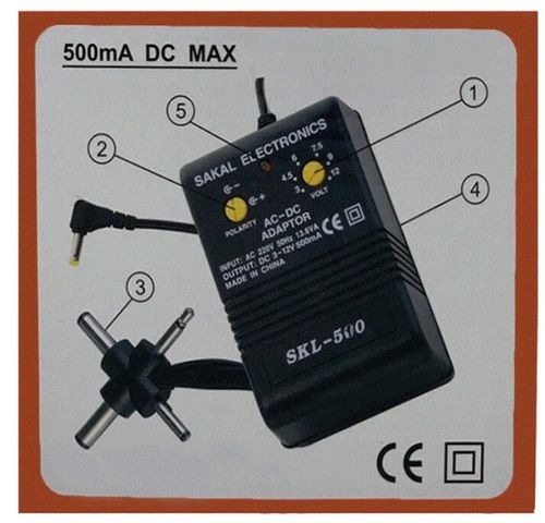 ספק משתנה SAKAL 500MA 3-12V