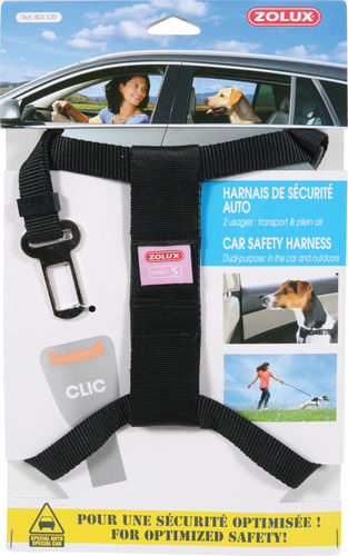 זולוקס רתמת בטיחות לכלבים   SAFETY HARNESS SMALL