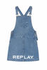 שמלת סרפן ג'ינס כחולה לבנות Replay