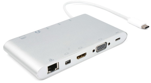  תחנת עגינה USB C לכול החיבורים