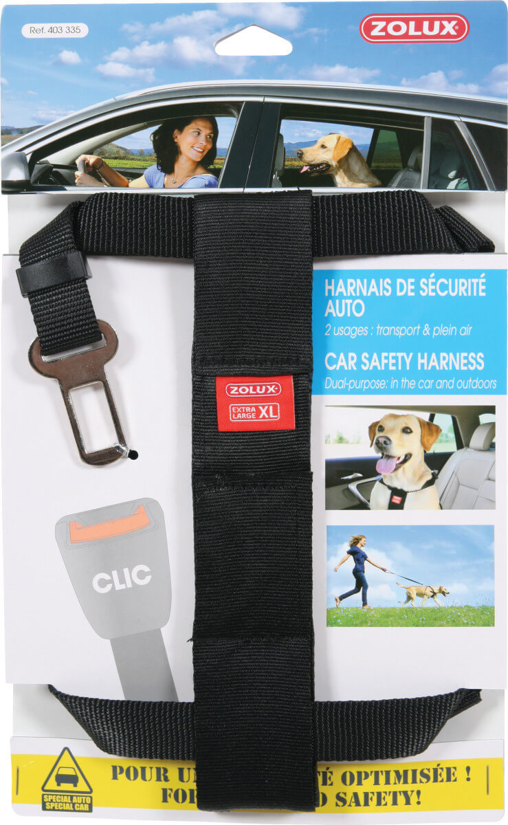 זולוקס רתמת בטיחות לכלבים   SAFETY HARNESS  X-LARGE