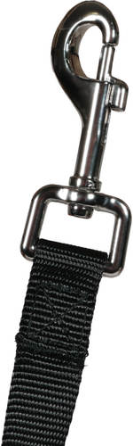 זולוקס רצועת אילוף והולכה  NYLON FLAT LEAD 20MM 5M BLK