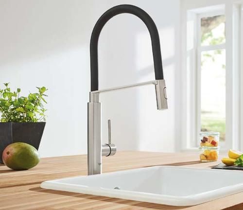 001 663 32 ברז פרח למטבח עם פיה נשלפת