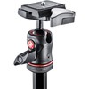 חצובת סיבי פחם - Manfrotto BeFree Carbon Fiber Tripod with Ball Head