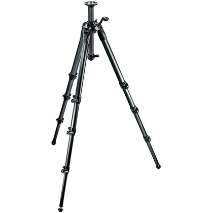 Manfrotto - MT057C4-G - 057 Carbon Fiber Tripod 4 Sections Geared