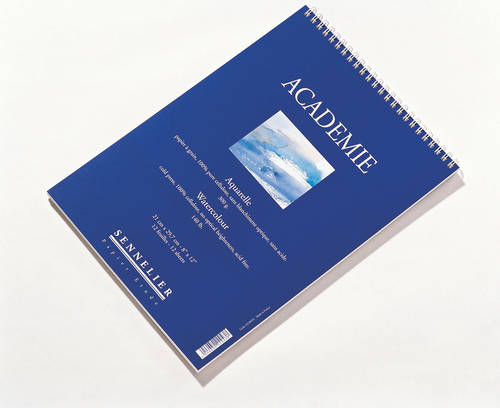 בלוק Academie לציור במים Sennelier + ספירלה