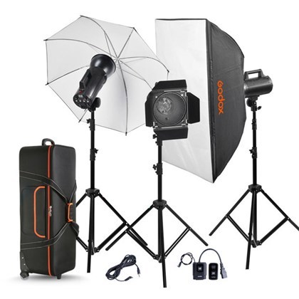 GODOX GS300II GEMINI STUDIO TRIPLE FLASH KIT CANON