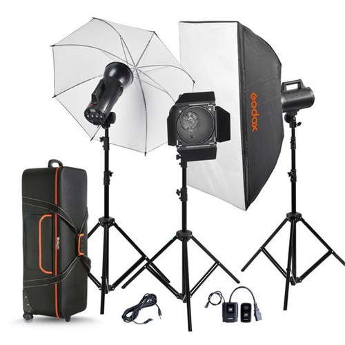 GODOX GS300II GEMINI STUDIO TRIPLE FLASH KIT CANON