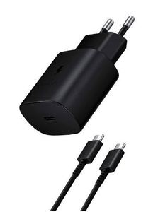 מטען מהיר וכבל C010070509 USB ל-Samsung Type C - שחור