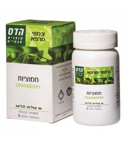 חמוציות | תמצית חמוציות בתוספת ויטמין C | מכיל 60 טבליות לבליעה | תוסף תזונה
