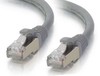 כבל רשת מסוכך CAT6 באורך 5 מטר אפור