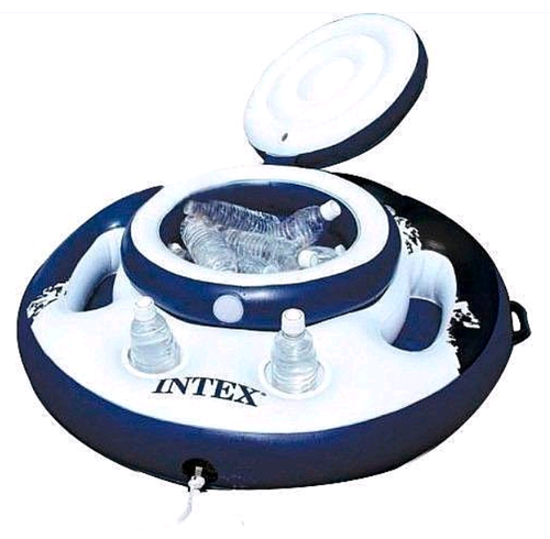 צידנית עגולה מתנפחת לים ולבריכה INTEX 56822 