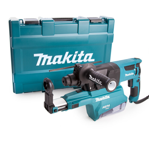 פטישון HR2650 עם שואב אבק MAKITA