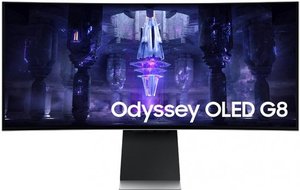 מסך מחשב גיימינג קעור 34" S34BG850SM Ultra-WQHD Samsung