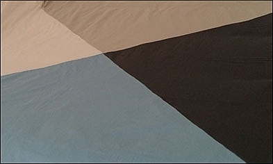סט מצעים טלאים ורוד/תכלת למיטת תינוק allio