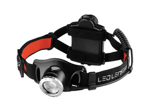 פנס ראש לד לנסר נטען לחיילים ומטיילים LED LENSER H7R.2