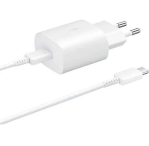 מטען מהיר וכבל C010070508 USB ל-Samsung Type C - לבן