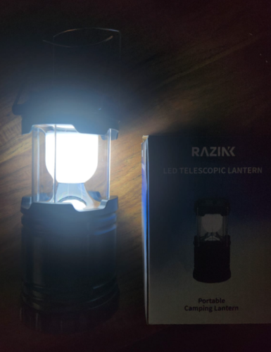 פנס / מנורת לילה בעיצוב עששית - RAZINK R85
