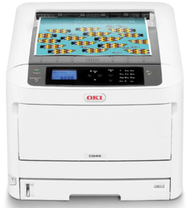 מדפסת לייזר צבעונית OKI C844DNW A3 