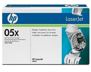 טונר לייזר מקורי HP CE505X (6,500 דפים)