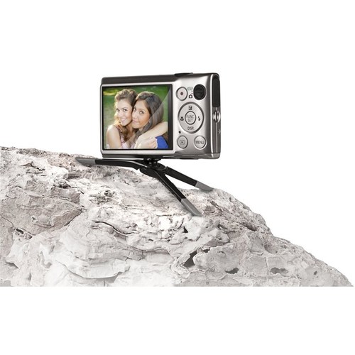 חצובה קומפקטית שחורה לטלפונים חכמים GripTight ONE Micro