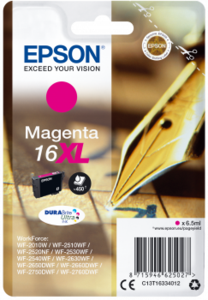 ראש דיו אדום מקורי Epson C13T16334012 16XL