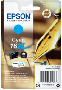 ראש דיו כחול מקורי Epson C13T16324012 16XL