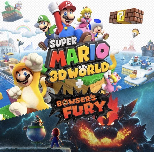 סופר מריו 3D וורלד + הזעם של באוזר Nintendo Switch | Super Mario 3D World + Bowser’s Fury 