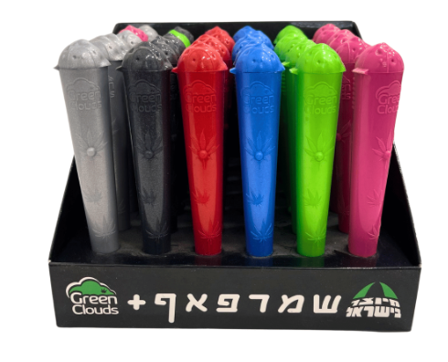 שמרפאף פלוס XL שומר לסיגריה אחת גדולה GREEN CLOUDS – יחידה בצבע משתנה