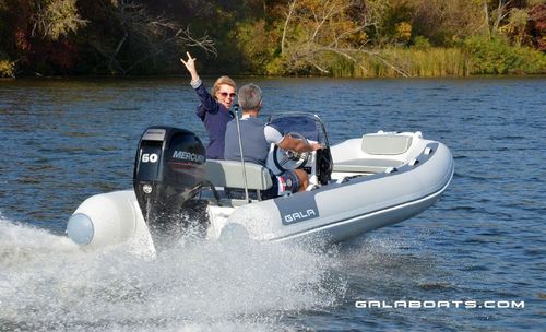 סירה מתנפחת חצי קשיחה GALA ATLANTIS DELUXE RIB A360L