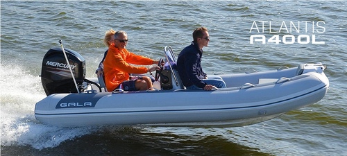 סירה מתנפחת חצי קשיחה GALA ATLANTIS DELUXE RIB A400L