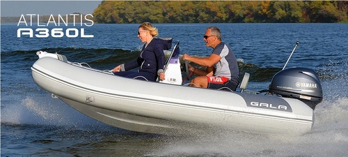 סירה מתנפחת חצי קשיחה GALA ATLANTIS DELUXE RIB A400L