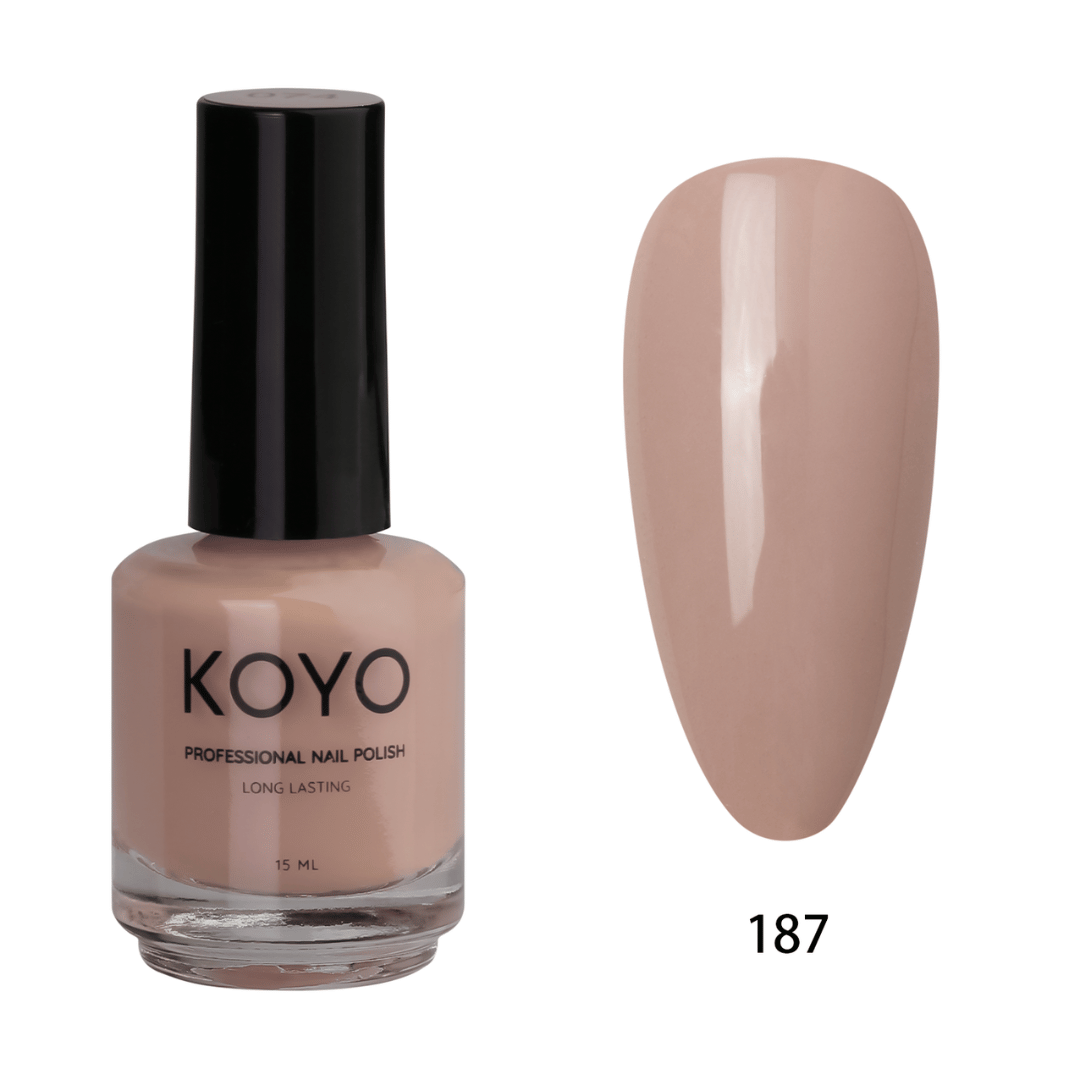 לק רגיל מס׳ 187 בגודל 15 מ"ל - קויו | KOYO