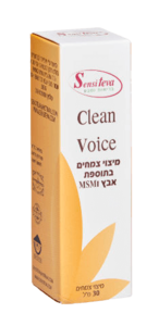 CLEAN VOICE | קלין ווייס | מכיל 30 מ"ל | על בסיס תמציות צמחים פרופוליס | סנסי טבע | Sensi Teva