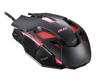 סט מקלדת ועכבר Acer Nitro Mouse II NMW200 Black, Retail Pack GP.MCE11.039
