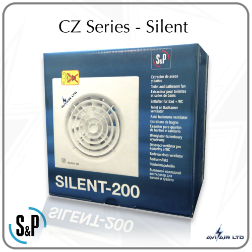 ונטה מושתקת S&P Silent CZ-200