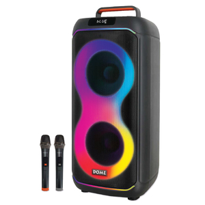 בידורית +2 מיקרופונים אלחוטיים, שחור דגם BOOMIX-62 מבית DOME