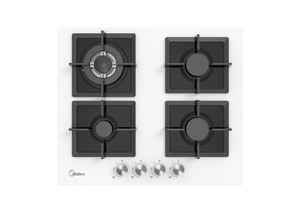 כיריים גז לבן  4 להבות MIDEA -6516