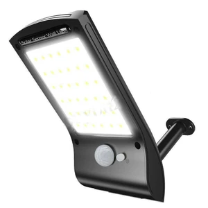 תאורת קיר סולארית עם חיישן תנועה | 36 נורות לד LED