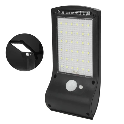תאורת קיר סולארית עם חיישן תנועה | 36 נורות לד LED 