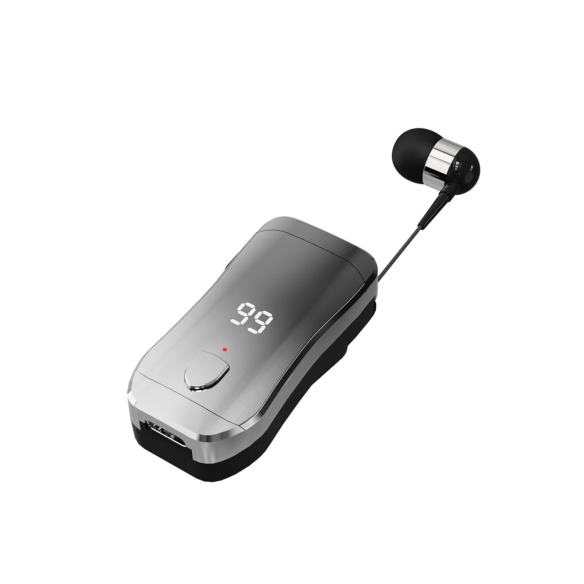 אוזניות BT קליפס חוט נשלף K-303H