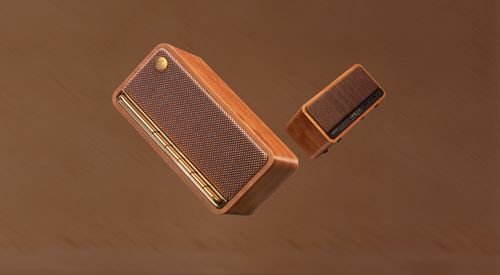 רמקול בלוטות Edifier MP230 - Tabletop Bluetooth Speaker (retro black) EDF100019r