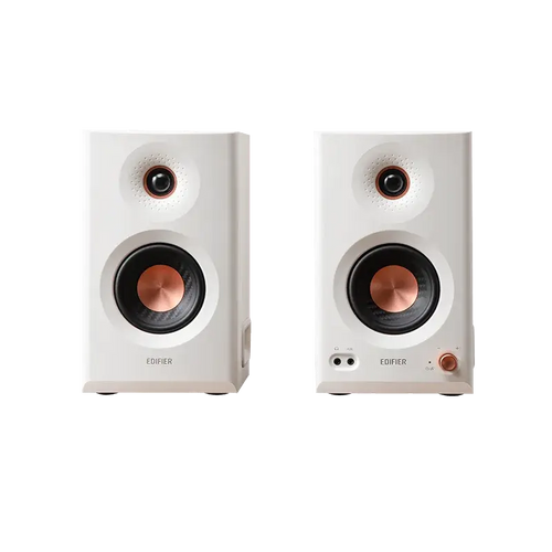 רמקול Edifier MR5 - Tri-amped Powered Studio Monitor Speakers (White) EDF100099w