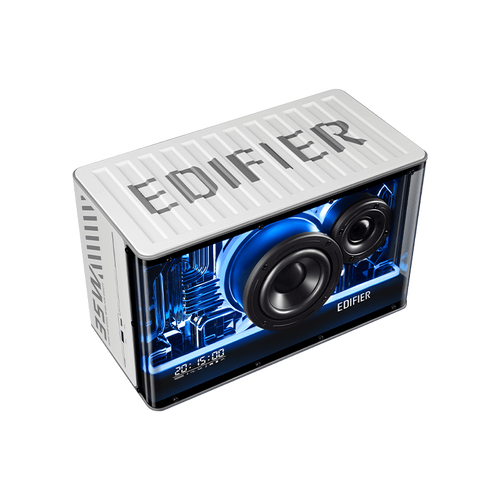 רמקול בלוטות Edifier QD35 - Tabletop BT Speaker w/GaN charger (white) EDF286001w